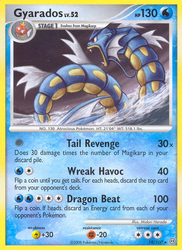 Gyarados (19/100) [Diamond & Pearl: Stormfront] Pokémon