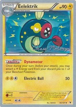 Eelektrik (40/101) (Eeltwo - Chase Moloney) [World Championships 2012] Pokémon