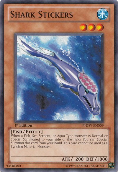 Shark Stickers [PHSW-EN009] Common Yu-Gi-Oh!