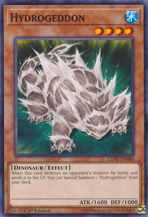Hydrogeddon [LEDU-EN040] Common Yu-Gi-Oh!