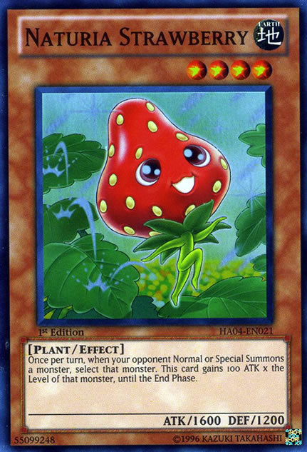 Naturia Strawberry [HA04-EN021] Super Rare Yu-Gi-Oh!