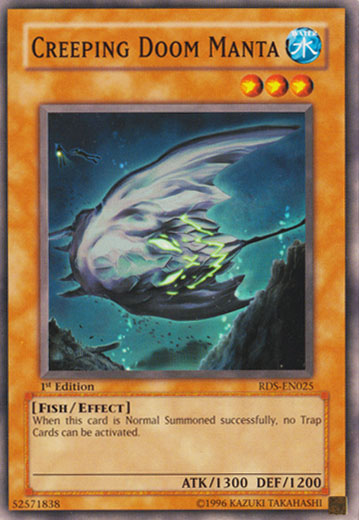Creeping Doom Manta [RDS-EN025] Common Yu-Gi-Oh!
