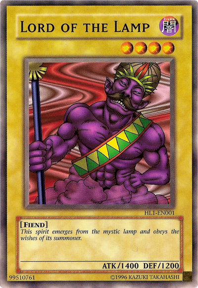 Lord of the Lamp [HL1-EN001] Common Yu-Gi-Oh!