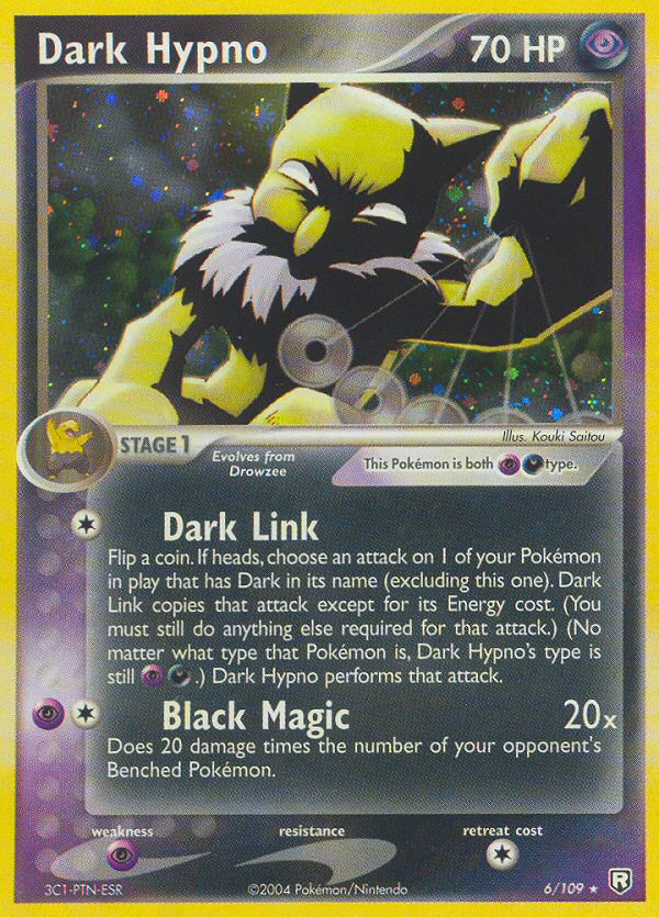 Dark Hypno (6/109) [EX: Team Rocket Returns] Pokémon