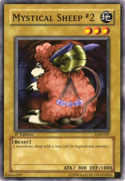 Mystical Sheep #2 [LOB-037] Common Yu-Gi-Oh!