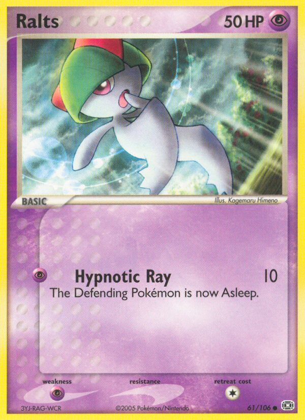 Ralts (61/106) [EX: Emerald] Pokémon