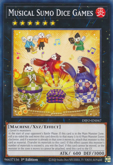 Musical Sumo Dice Games [DIFO-EN047] Common Yu-Gi-Oh!