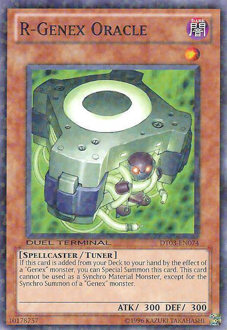 R-Genex Oracle [DT03-EN074] Common Yu-Gi-Oh!