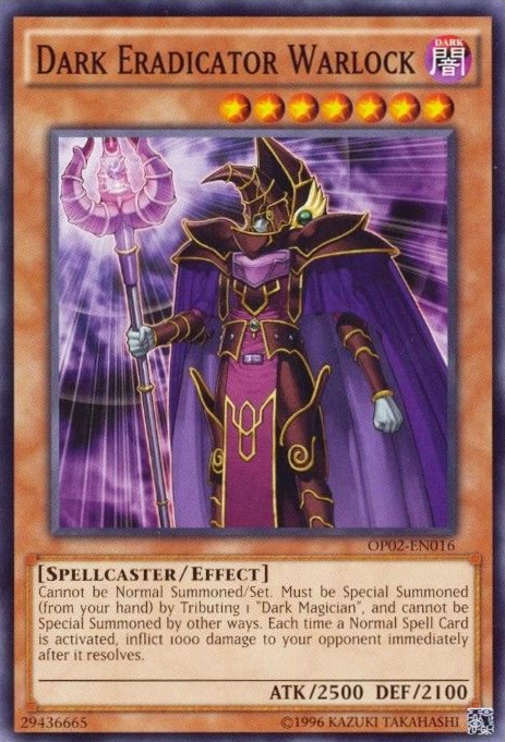 Dark Eradicator Warlock [OP02-EN016] Common Yu-Gi-Oh!