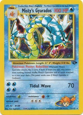 Misty's Gyarados (13/132) [Gym Challenge Unlimited] Pokémon