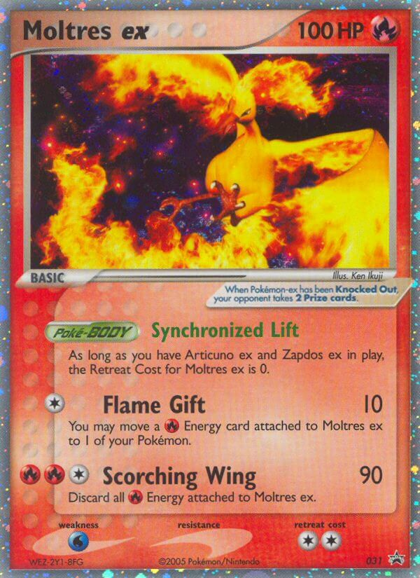 Moltres ex (031) [Nintendo: Black Star Promos] Pokémon