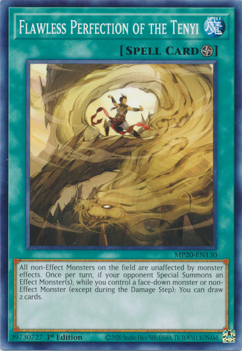 Flawless Perfection of the Tenyi [MP20-EN130] Common Yu-Gi-Oh!