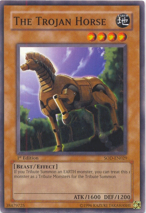The Trojan Horse [SOD-EN029] Common Yu-Gi-Oh!