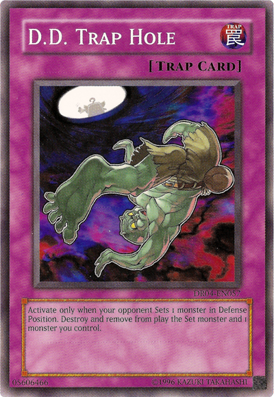 D.D. Trap Hole [DR04-EN057] Common Yu-Gi-Oh!