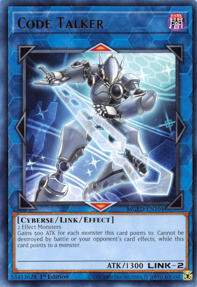 Code Talker [MGED-EN104] Rare Yu-Gi-Oh!