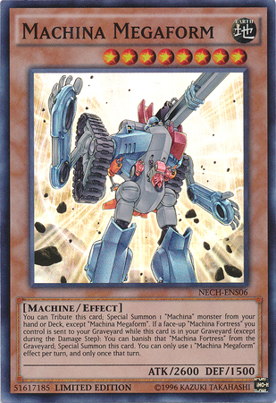 Machina Megaform (SE) [NECH-ENS06] Super Rare Yu-Gi-Oh!