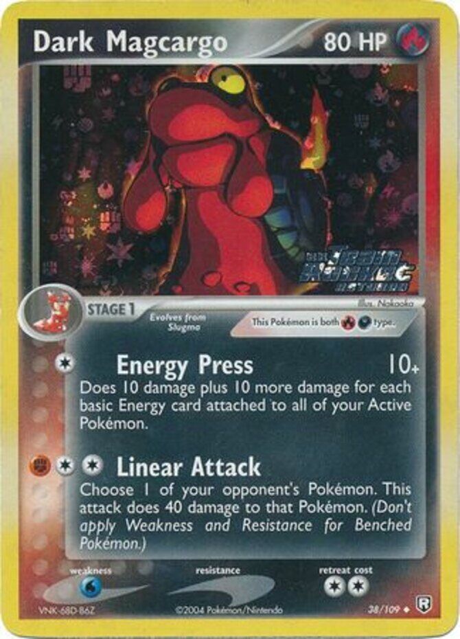 Dark Magcargo (38/109) (Stamped) [EX: Team Rocket Returns] Pokémon