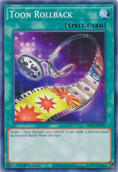 Toon Rollback [DLCS-EN075] Common Yu-Gi-Oh!