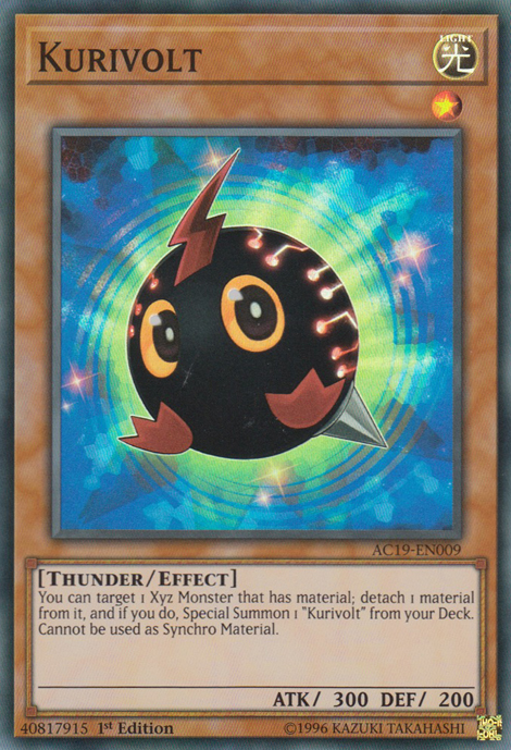 Kurivolt [AC19-EN009] Super Rare Yu-Gi-Oh!
