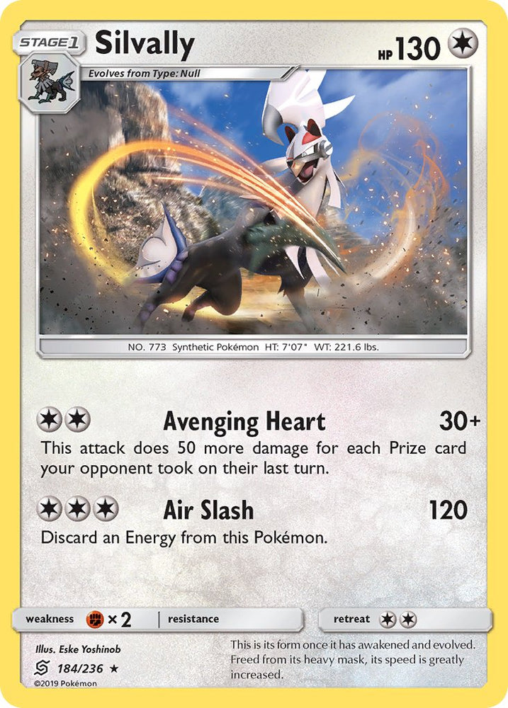 Silvally (184/236) (Theme Deck Exclusive) [Sun & Moon: Unified Minds] Pokémon