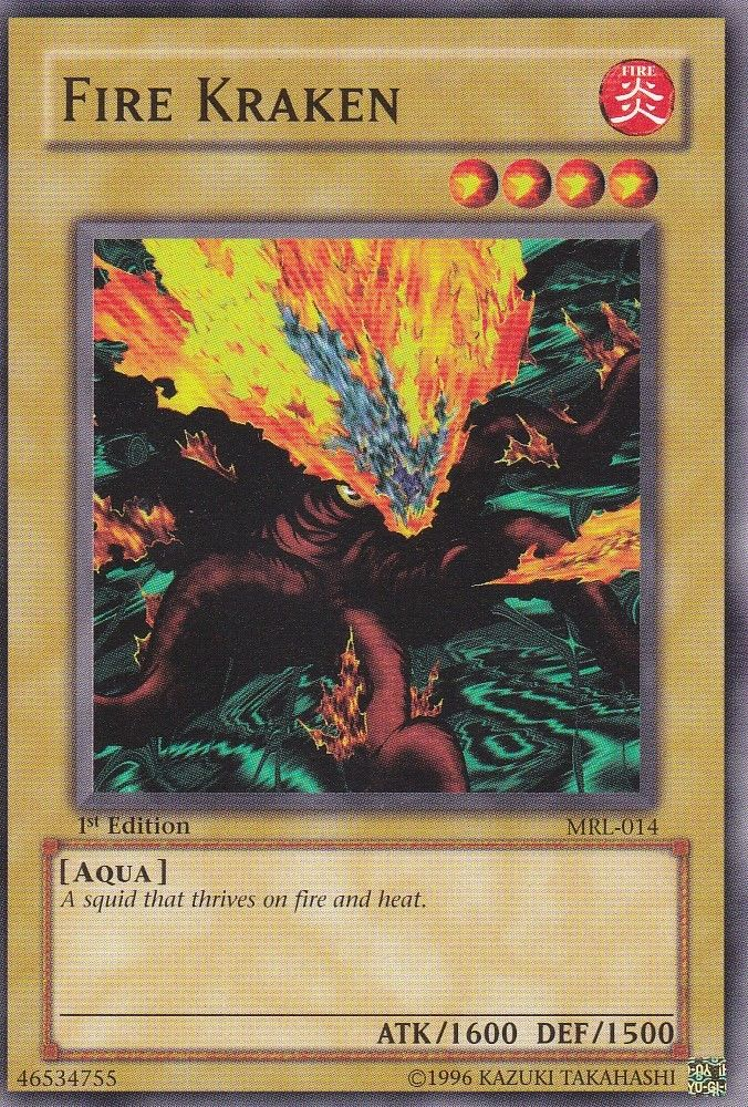 Fire Kraken [MRL-014] Common Yu-Gi-Oh!