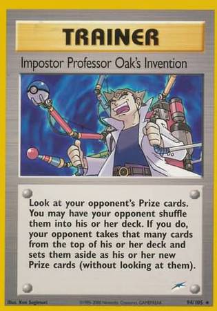 Impostor Professor Oak's Invention (94/105) [Neo Destiny Unlimited] Pokémon