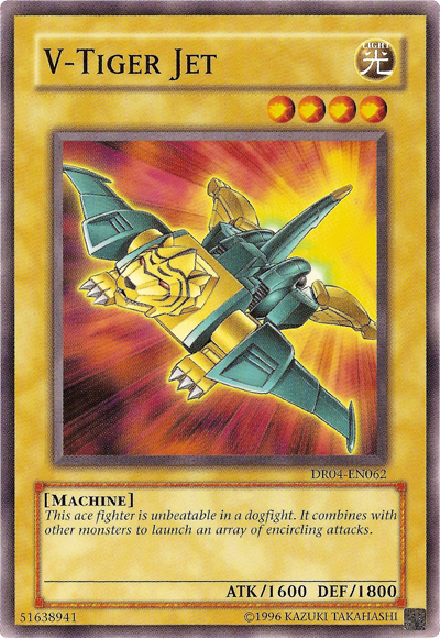 V-Tiger Jet [DR04-EN062] Common Yu-Gi-Oh!