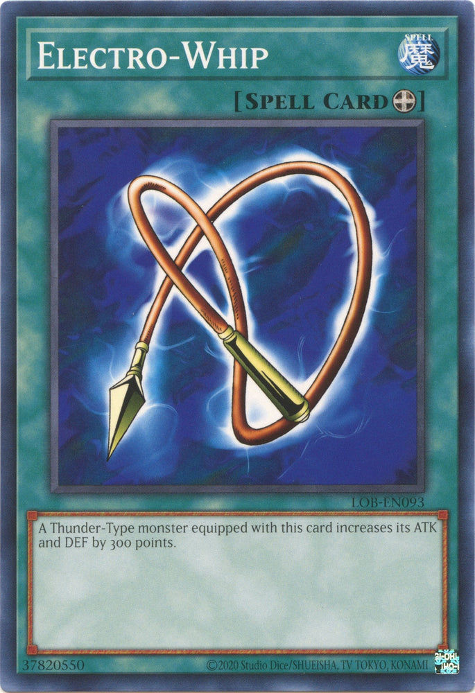 Electro-Whip (25th Anniversary) [LOB-EN093] Common Yu-Gi-Oh!