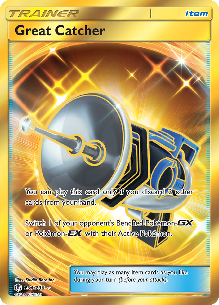 Great Catcher (264/236) [Sun & Moon: Cosmic Eclipse] Pokémon