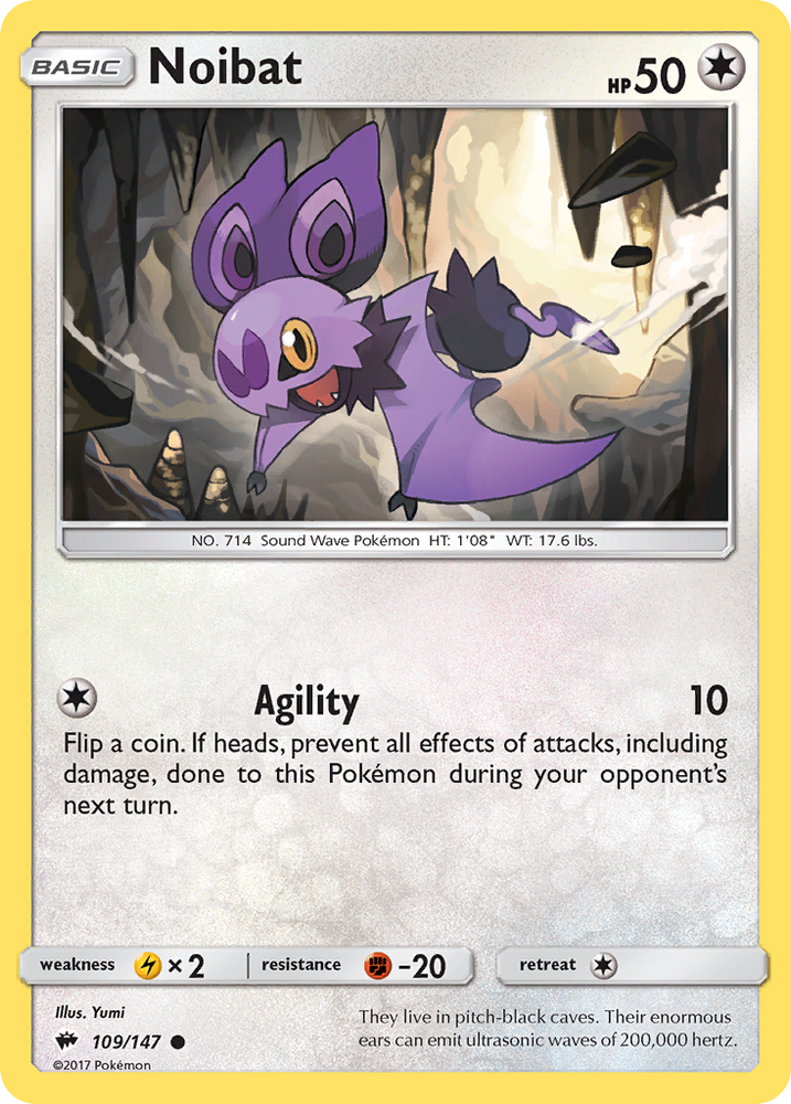 Noibat (109/147) [Sun & Moon: Burning Shadows] Pokémon