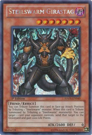Steelswarm Girastag [HA05-EN049] Secret Rare Yu-Gi-Oh!