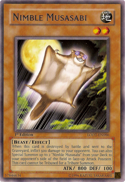 Nimble Musasabi [LODT-EN086] Rare Yu-Gi-Oh!