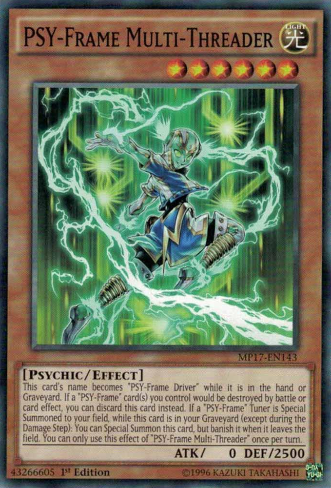 PSY-Frame Multi-Threader [MP17-EN143] Common Yu-Gi-Oh!