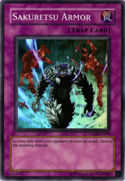 Sakuretsu Armor [CP01-EN004] Super Rare Yu-Gi-Oh!