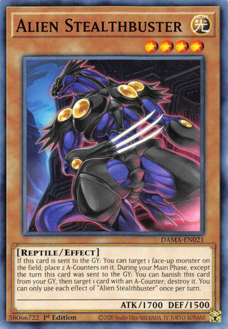 Alien Stealthbuster [DAMA-EN021] Common Yu-Gi-Oh!