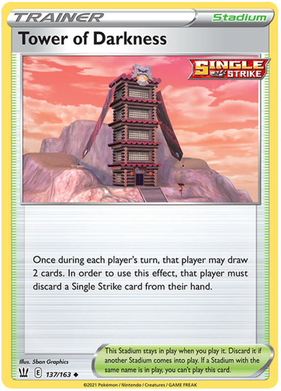 Tower of Darkness (137/163) [Sword & Shield: Battle Styles] Pokémon