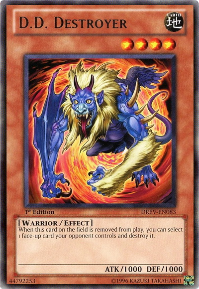 D.D. Destroyer [DREV-EN083] Rare Yu-Gi-Oh!