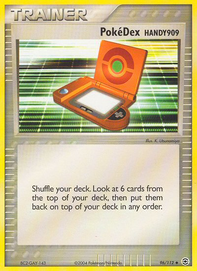 PokeDex HANDY909 (96/112) [EX: FireRed & LeafGreen] Pokémon
