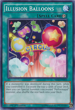 Illusion Balloons [SECE-EN053] Common Yu-Gi-Oh!