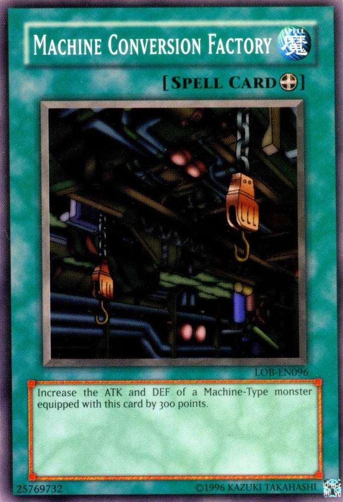 Machine Conversion Factory [LOB-EN096] Common Yu-Gi-Oh!