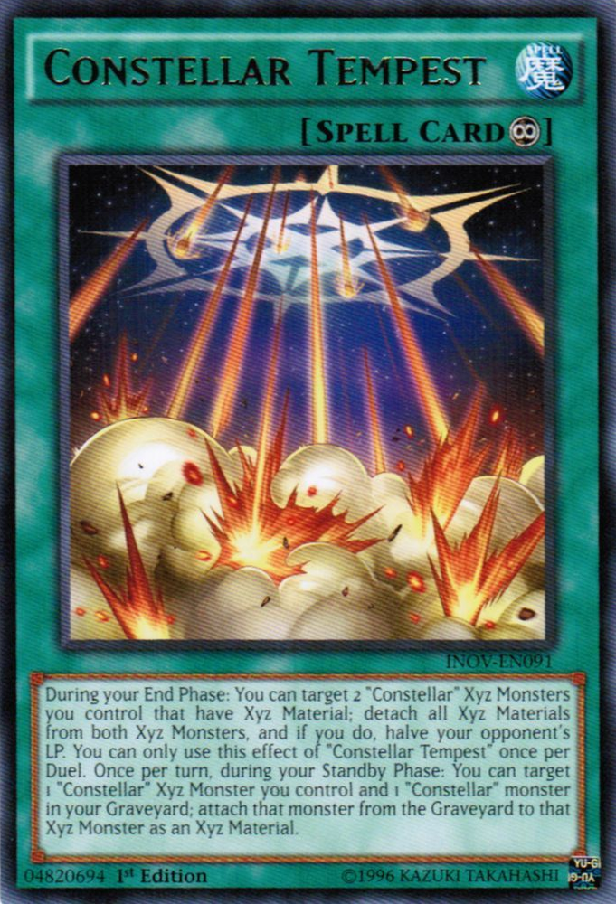 Constellar Tempest [INOV-EN091] Rare Yu-Gi-Oh!