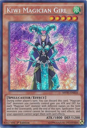 Kiwi Magician Girl [MVP1-ENS16] Secret Rare Yu-Gi-Oh!