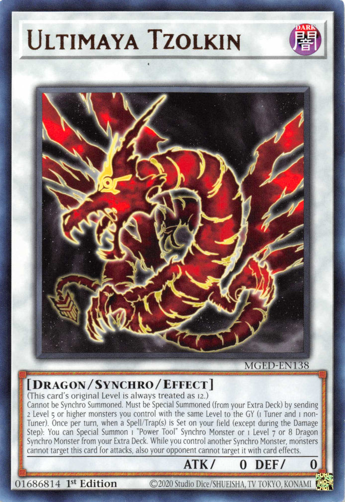 Ultimaya Tzolkin [MGED-EN138] Rare Yu-Gi-Oh!