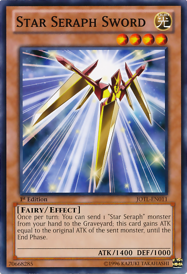 Star Seraph Sword [JOTL-EN011] Common Yu-Gi-Oh!
