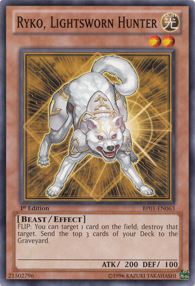 Ryko, Lightsworn Hunter [BP01-EN063] Common Yu-Gi-Oh!