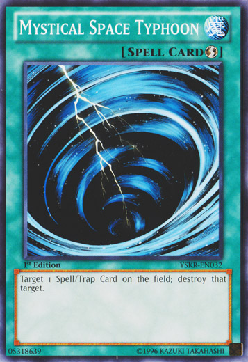 Mystical Space Typhoon [YSKR-EN032] Common Yu-Gi-Oh!