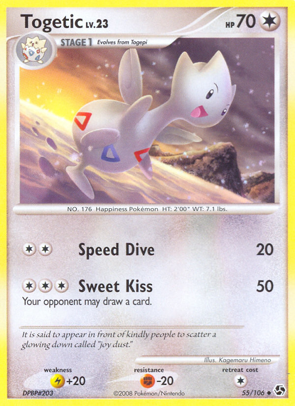 Togetic (55/106) [Diamond & Pearl: Great Encounters] Pokémon