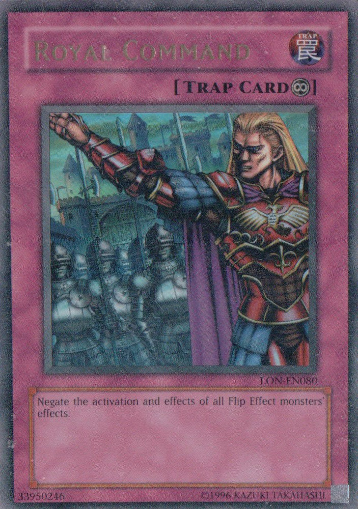 Royal Command [LON-EN080] Ultra Rare Yu-Gi-Oh!