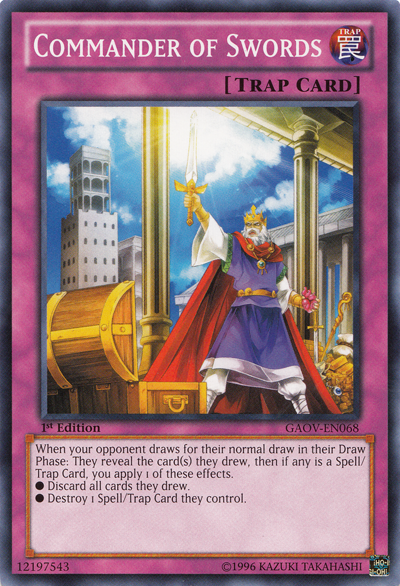 Commander of Swords [GAOV-EN068] Common Yu-Gi-Oh!