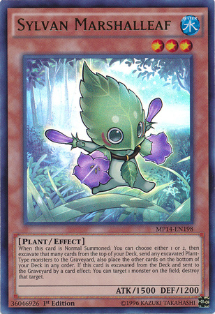 Sylvan Marshalleaf [MP14-EN198] Ultra Rare Yu-Gi-Oh!